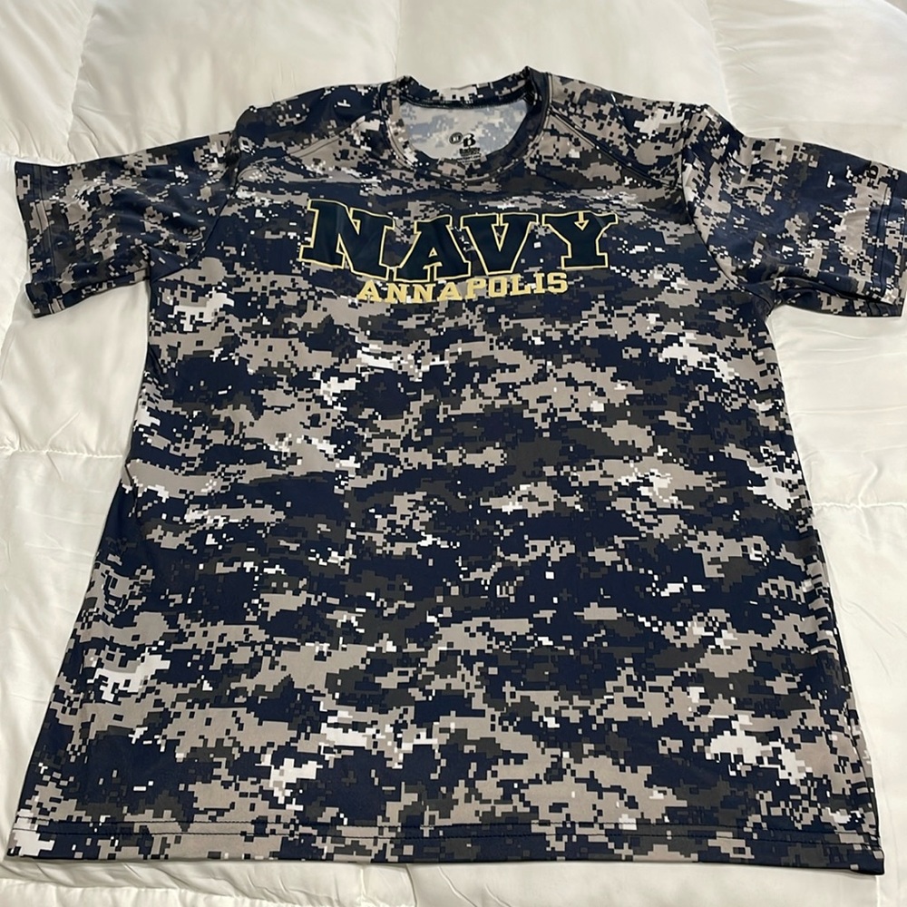 Naval Academy Navy Annapolis Camo Short Sleeve Tee